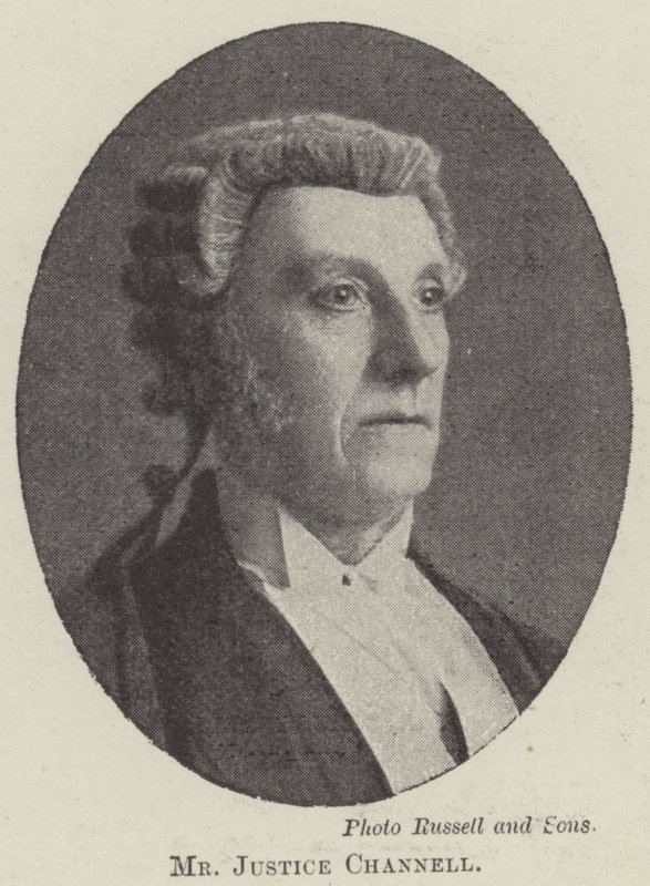 Herr justitieminister Channell av English Photographer