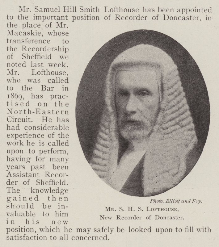 Mr S H S Lofthouse, ny brännare av Doncaster av English Photographer