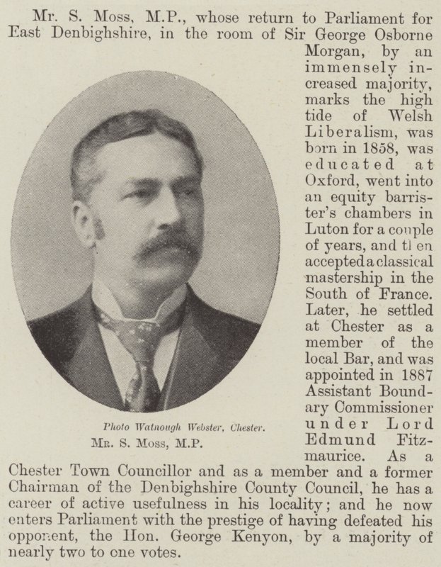 Herr S Moss, MP av English Photographer