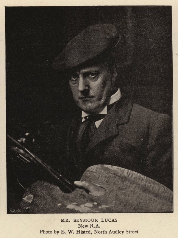 Herr Seymour Lucas av English Photographer
