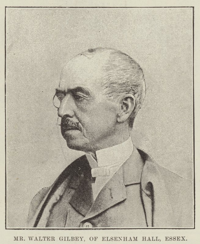 Walter Gilbey, från Elsenham Hall, Essex av English Photographer