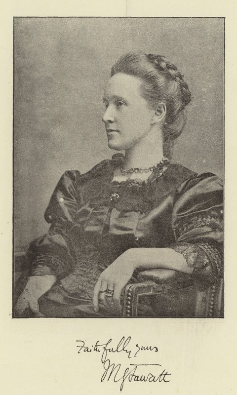 Mrs Henry Fawcett av English Photographer