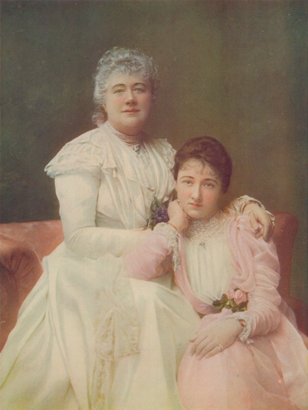 Mrs Lewis och Miss Mabel Terry-Lewis av English Photographer