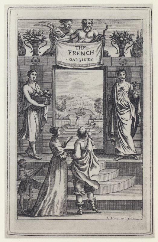 N de Bonnefons, The French Gardiner, Tr J Evelyn, J Crooke 1658 (s/v foto) av English Photographer