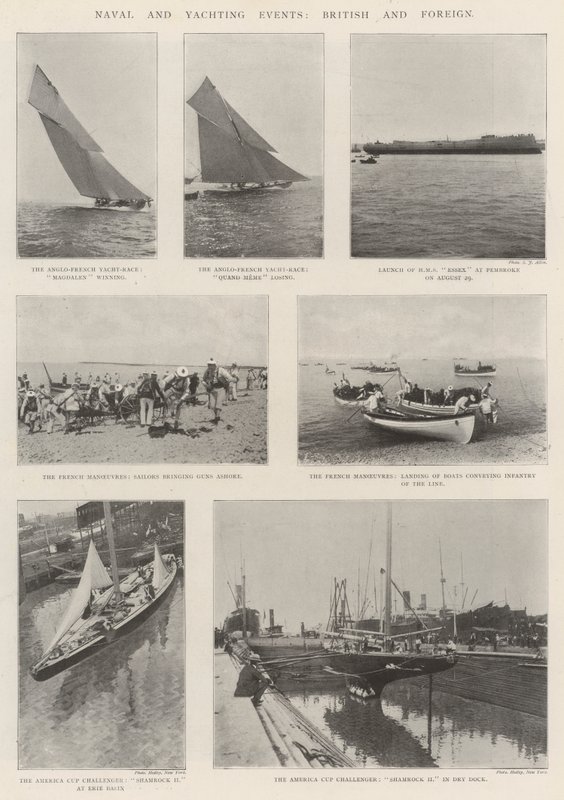 Naval and Yachting Events, brittiska och utländska av English Photographer