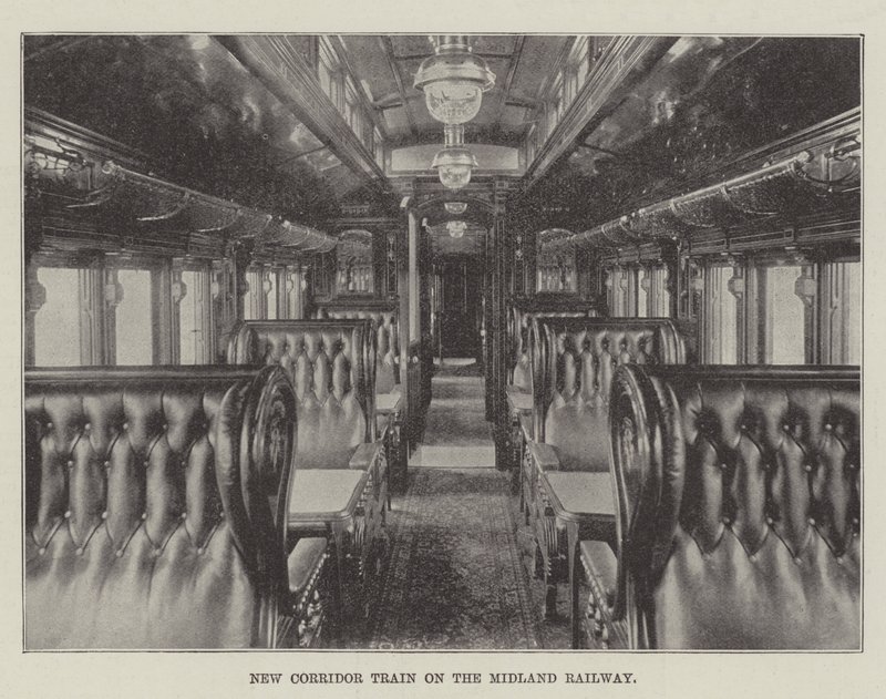 Nytt korridortåg på Midland Railway av English Photographer