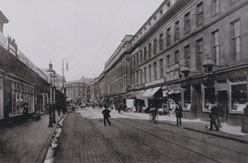 Newcastle, Clayton Street, East (s/v foto) av English Photographer