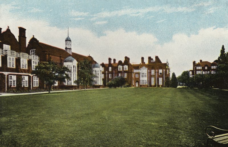 Newnham College, de tre salarna av English Photographer