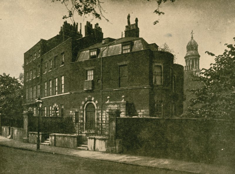 No 1 Devonshire Terrace, Regent?s Park, London, Residence of Charles Dickens, 1839-51 av English Photographer