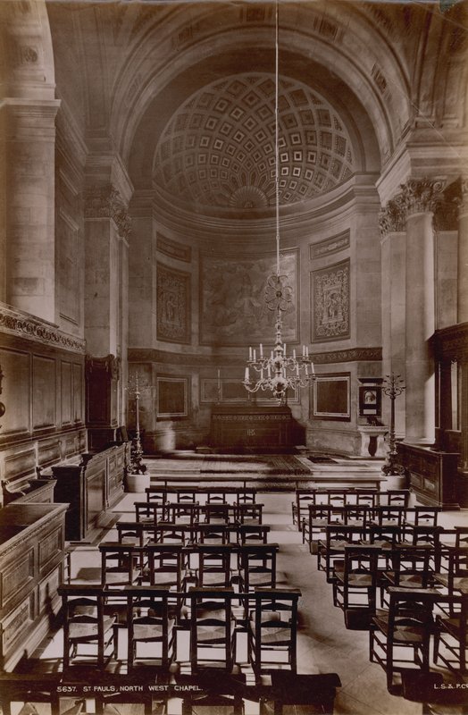 Nordvästra kapell i St Pauls Cathedral av English Photographer