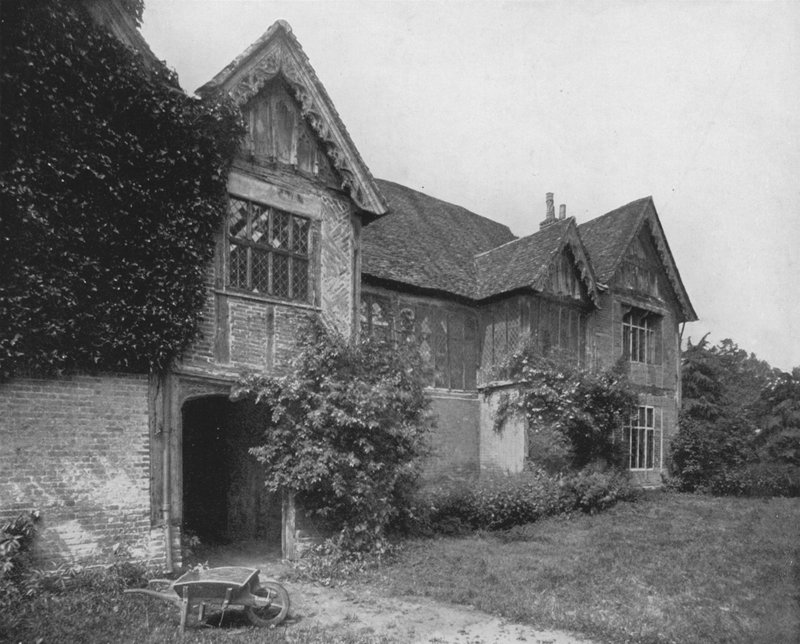Ockwells Manor (s/v foto) av English Photographer