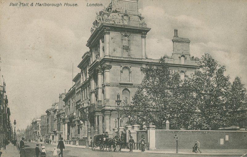 Pall Mall och Marlborough House av English Photographer