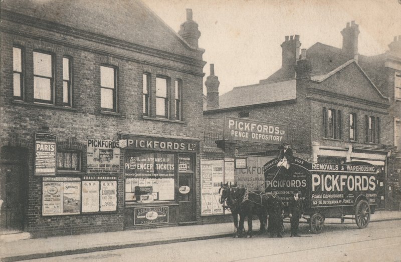 Pickfords, flyttningar och lager, Penge av English Photographer