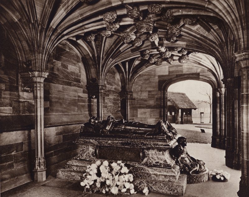 Port Sunlight: Tombs av grundaren, William Hesketh Lever, och hans fru av English Photographer