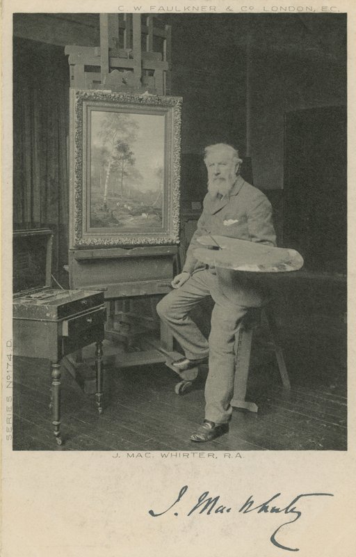 Porträtt av J Mac Whirter av English Photographer