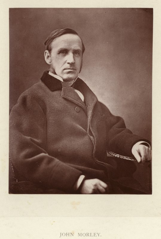 Porträtt av John Morley av English Photographer