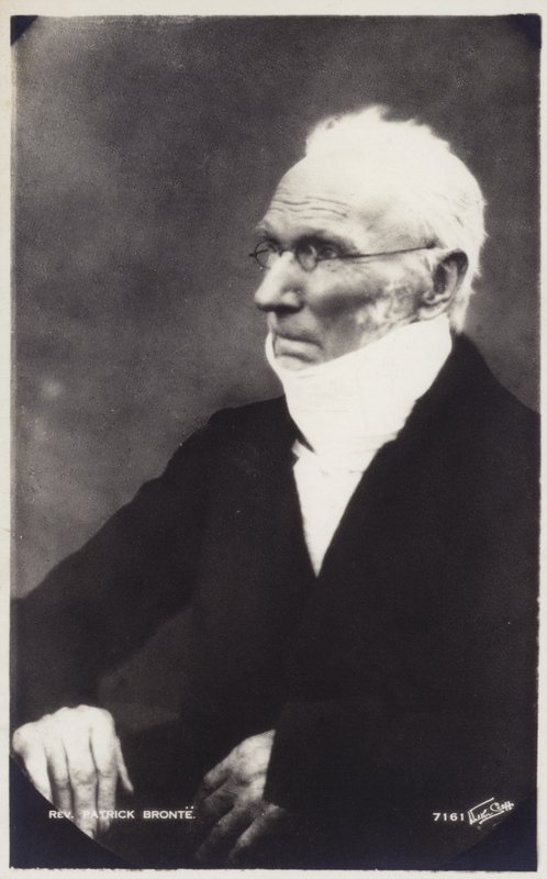 Porträtt av pastor Patrick Bronte av English Photographer