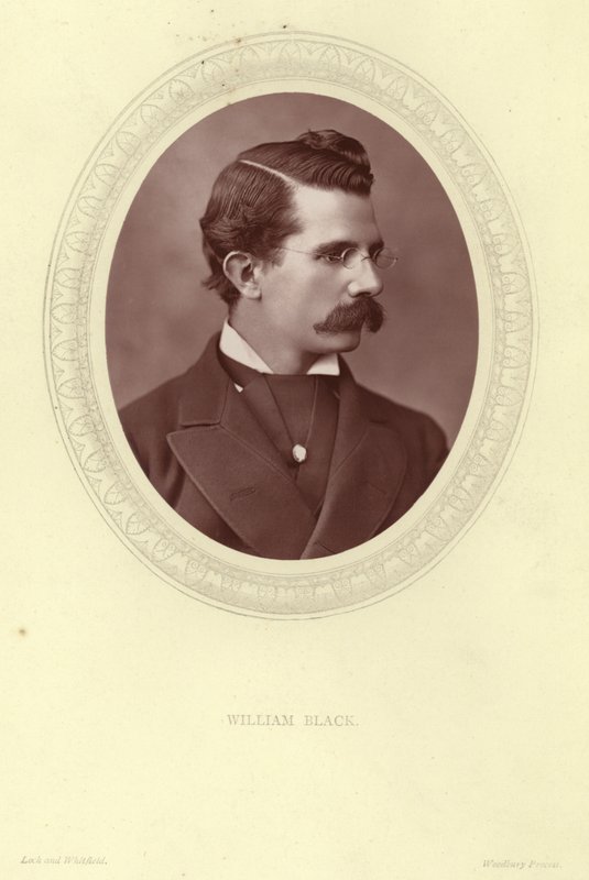 Porträtt av William Black av English Photographer