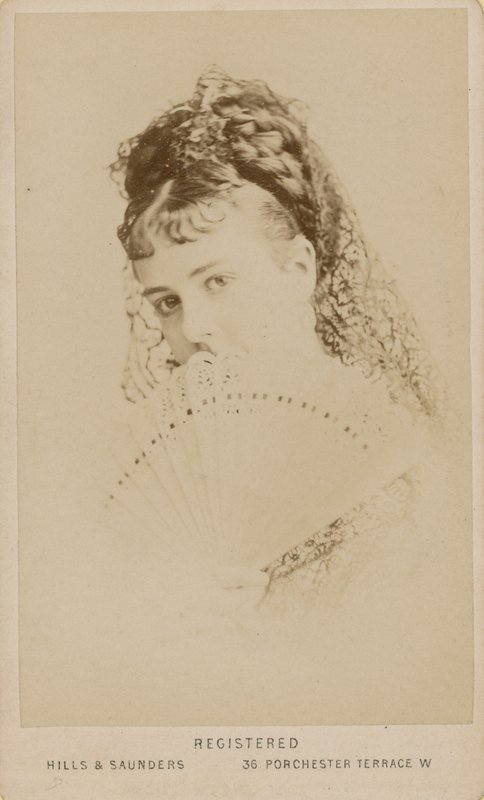 Porträtt av den prostituerade Mabel Gray av English Photographer