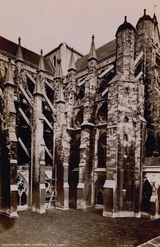 Vykort från Westminster Abbey av English Photographer
