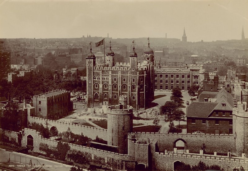 Vykort med en bild av Tower of London av English Photographer
