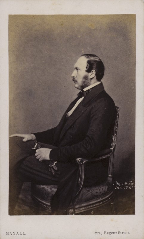 Prins Albert (sepiafoto) av English Photographer
