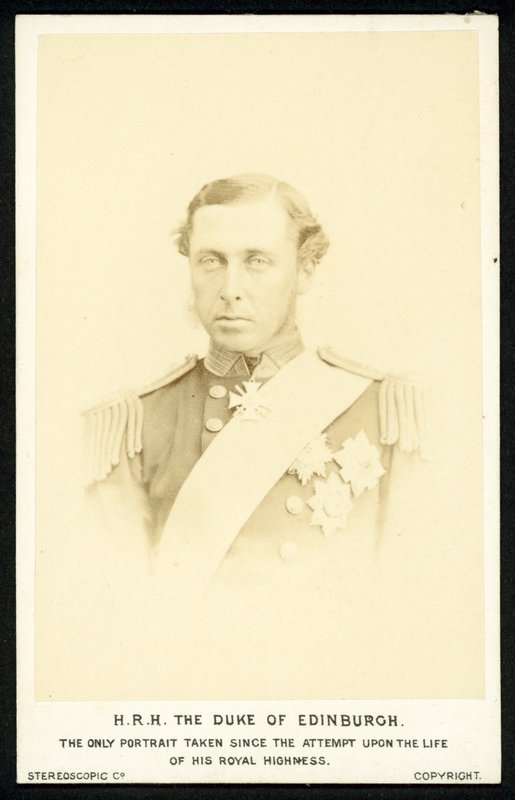 Prins Alfred, hertig av Edinburgh av English Photographer