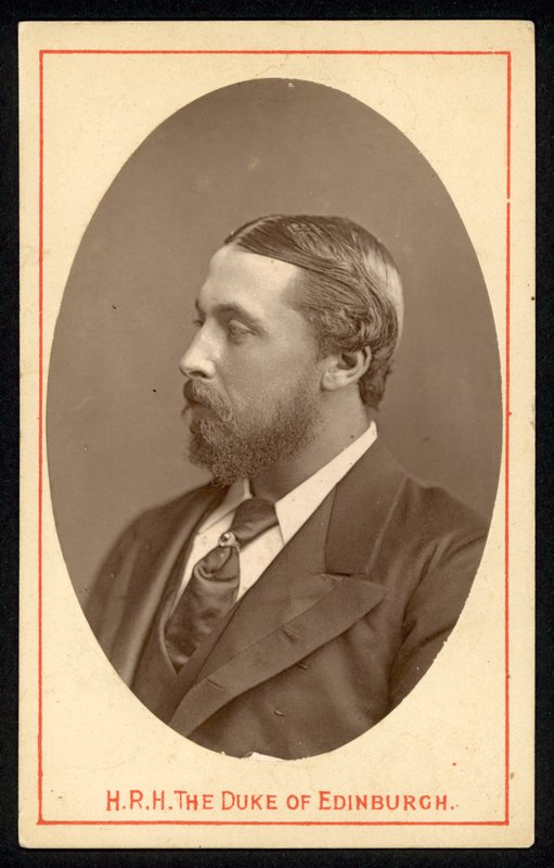 Prins Alfred, hertig av Edinburgh av English Photographer