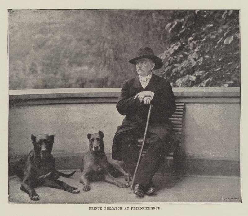 Prins Bismarck i Friedrichsruh av English Photographer