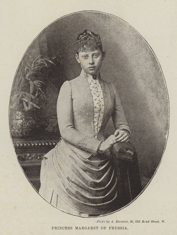 Prinsessan Margareta av Preussen av English Photographer