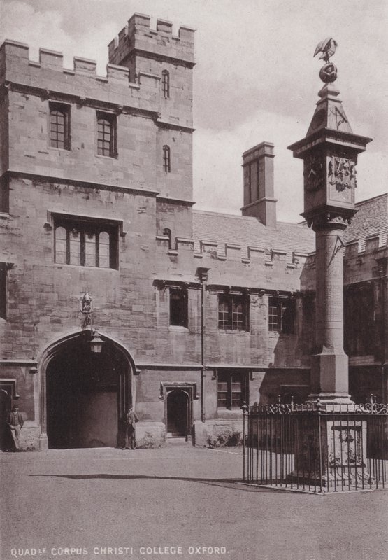 Quadrangle Corpus Christi College Oxford av English Photographer