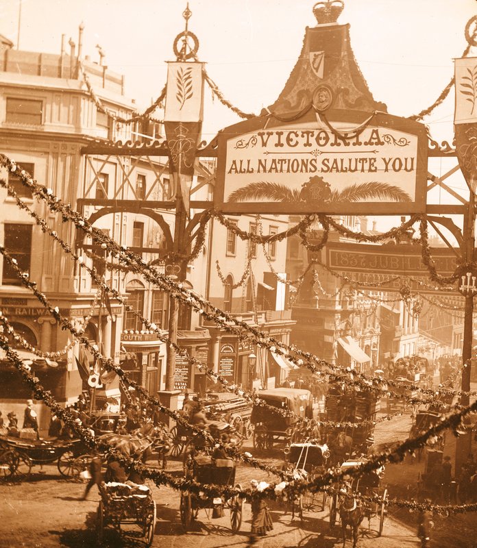 Drottning Victoria, jubileum av English Photographer