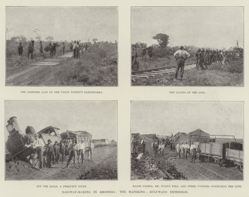 Järnvägstillverkning i Rhodesia, Mafeking-Buluwayo-förlängningen av English Photographer