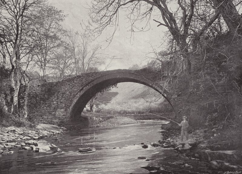 Romerska bron, Lanark av English Photographer