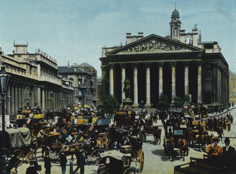 Royal Exchange av English Photographer