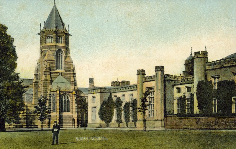 Rugby School, Warwickshire (färgfoto) av English Photographer