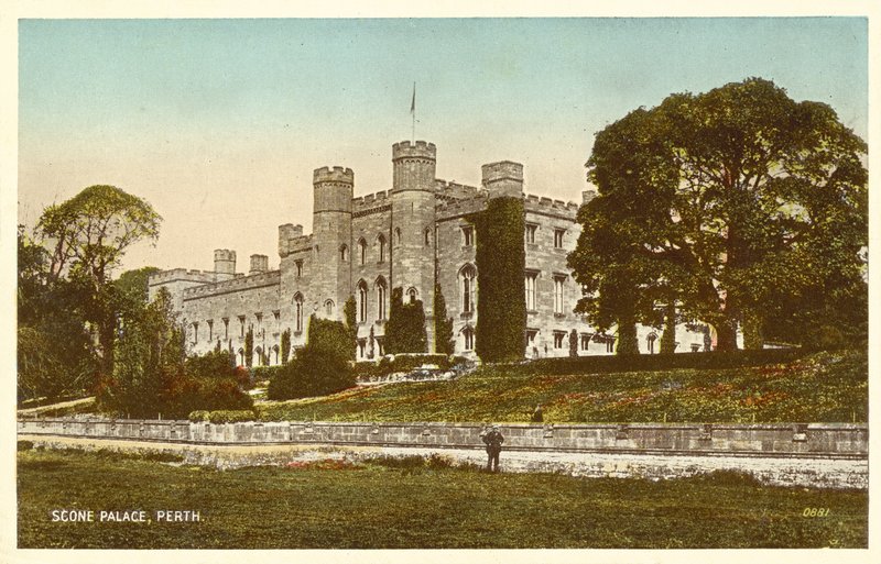 Scone Palace, Perth, Skottland (färgfoto) av English Photographer