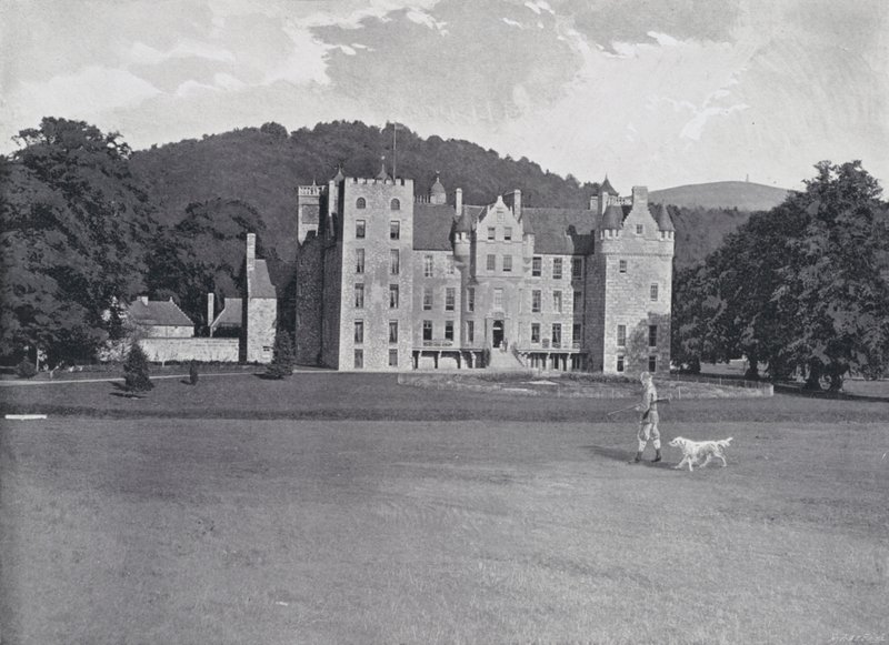 Skottland: Aboyne Castle (s/v foto) av English Photographer