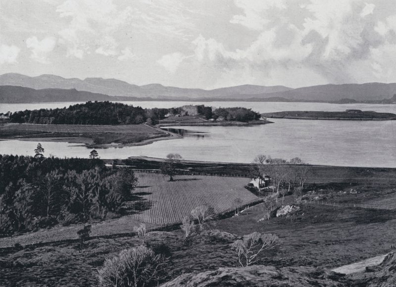 Skottland: Dunstaffnage Castle (s/v foto) av English Photographer