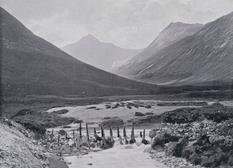 Skottland: Glen Sannox, Isle of Arran (s/v foto) av English Photographer