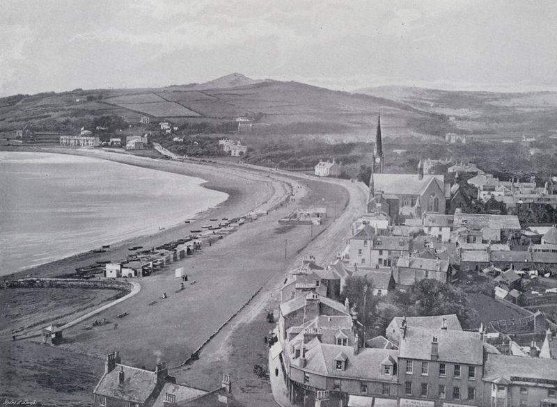 Skottland: Largs (s/v foto) av English Photographer