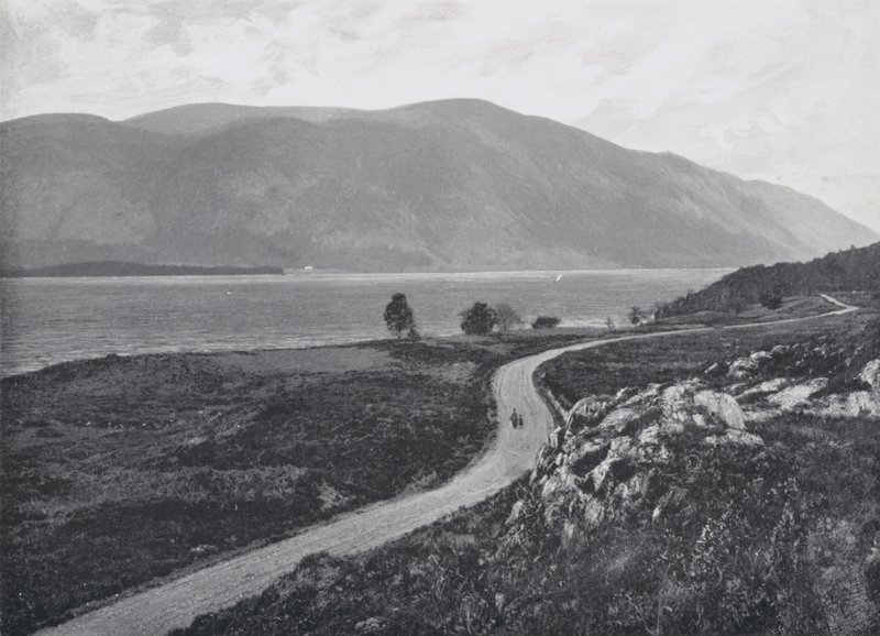 Skottland: Loch Lochy (s/v foto) av English Photographer
