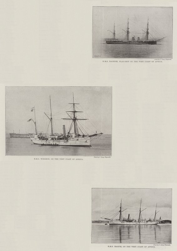 Skepp från Royal Navy av English Photographer