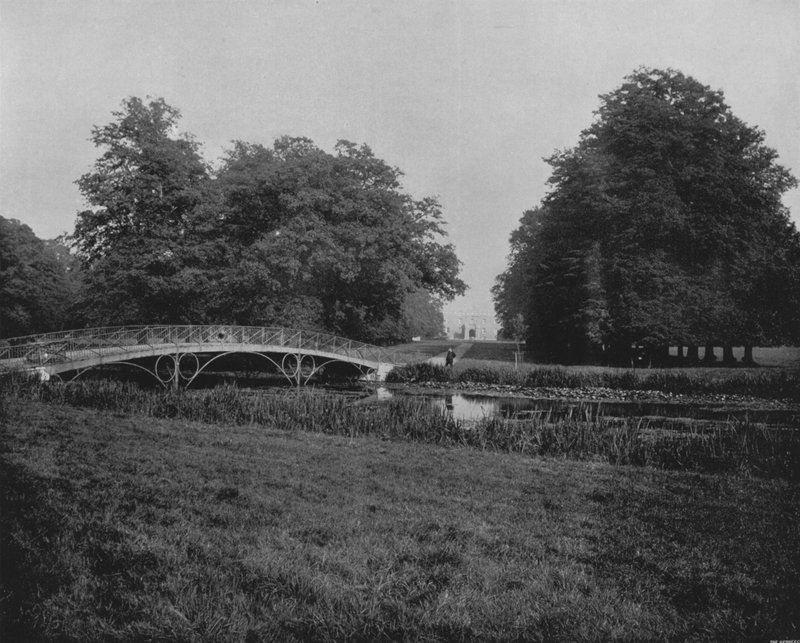 Sion eller Syon House (s/v foto) av English Photographer