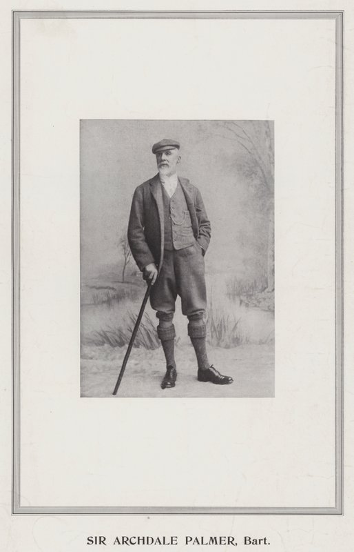 Sir Archdale Palmer, baronet av English Photographer