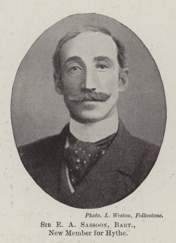 Sir E A Sassoon, Baronet, ny medlem för Hythe av English Photographer
