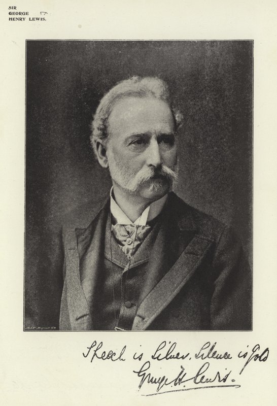 Sir George Henry Lewis av English Photographer