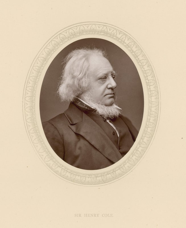 Sir Henry Cole, förste chef för Victoria and Albert Museum av English Photographer