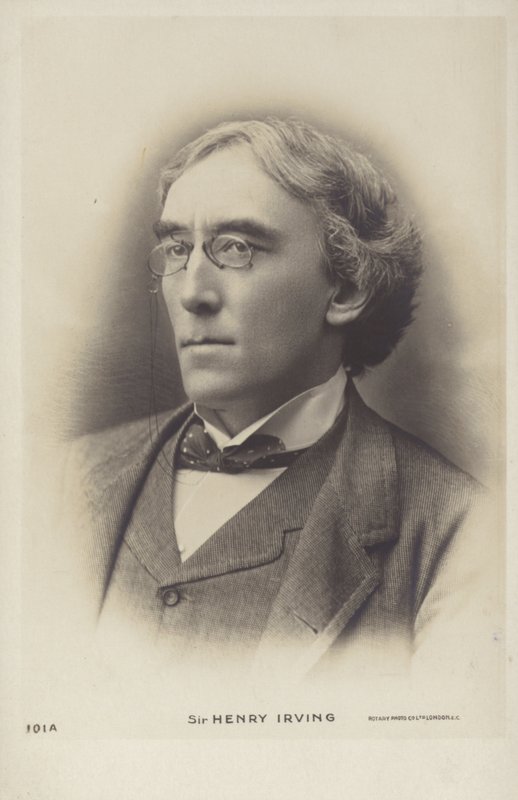 Sir Henry Irving, engelsk skådespelare av English Photographer
