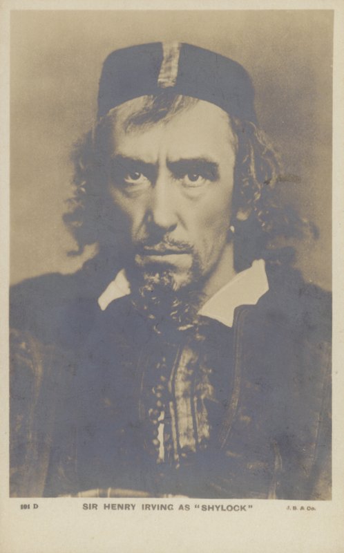 Sir Henry Irving, engelsk skådespelare av English Photographer